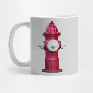 Red and White Super Centurion Fire Hydrant Mug
